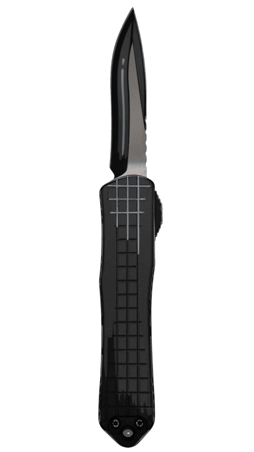 Heretic Manticore-E | Recurve Gray Cel Shading™ Grenade Grip™ | H029F-CS-GRY