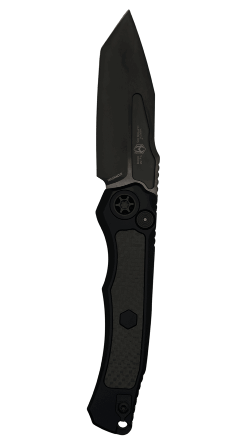 Clayton’s 40th Anniversary X Heretic Wraith V.4 Auto | Tanto DLC | Tritium Button Inlay | Carbon Fiber | H100-6A-CF