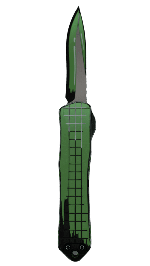 Heretic Manticore-E | Recurve Toxic Green Cel Shading™ Grenade Grip | H029F-CS-TX