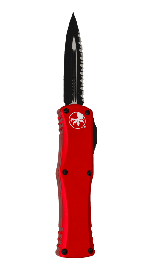 MICROTECH HERA D/E | RED | FULL SERRATED | 702-3 RD