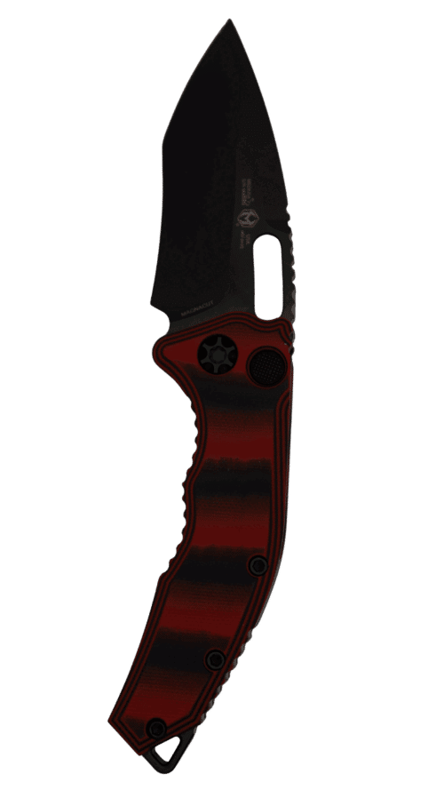 Heretic Medusa Auto | Recurve DLC Red / Black G10 | H012-6A-G10/RD