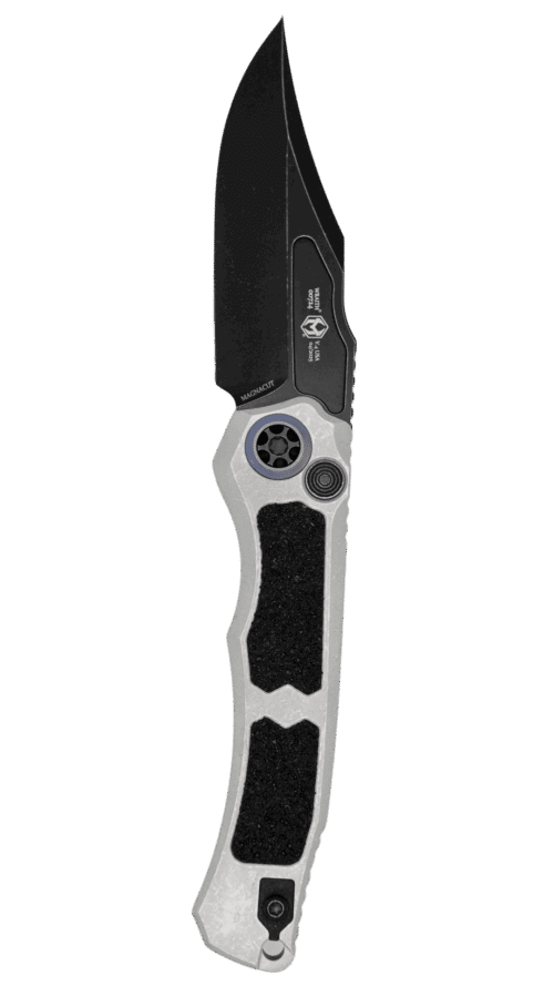 HERETIC KNIVES | WRAITH V4 AUTO | BOWIE BATTLE BLACK BLIZZARD | H002-8A-BLZ