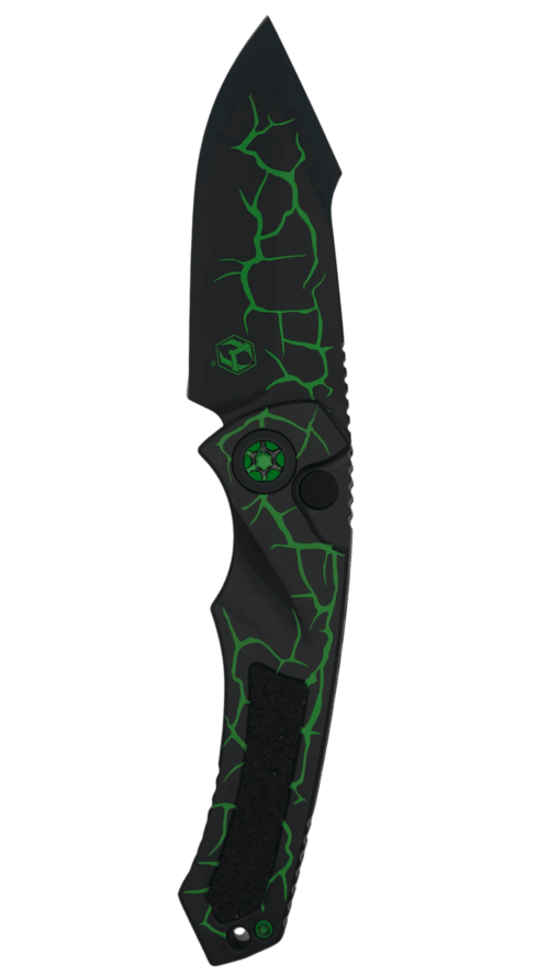 Heretic Pariah Auto | Drop Point | UV Toxic Magma | H048-MAG-TX