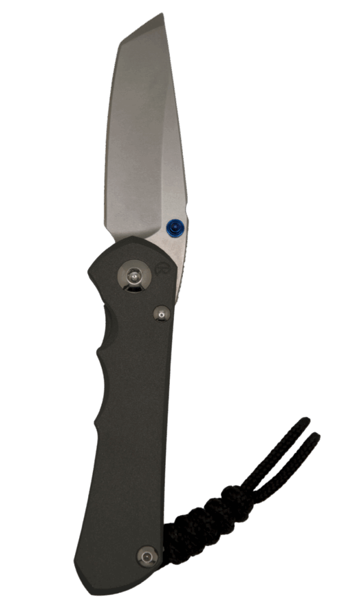 Chris Reeves Small Inkosi Plain Tanto | Blue Hardware | CR-IPT01