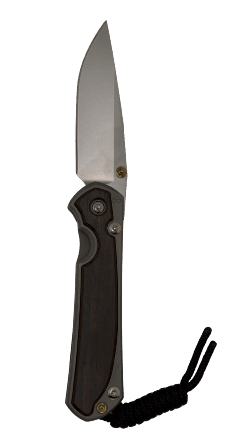 Chris Reeve Knives | Small Sebenza 31 | Drop Point | Macassar Ebony Inlay | S31-1116