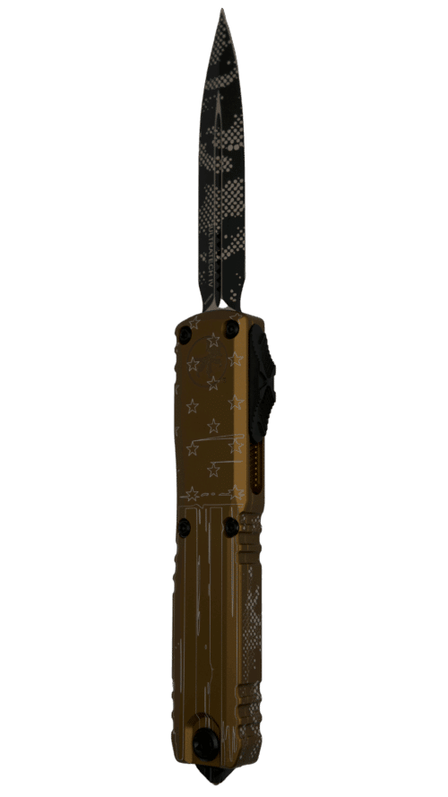Microtech Knives | Ultratech D/E Gen IV | Tan Hero | Standard | 11224-1 TAHR