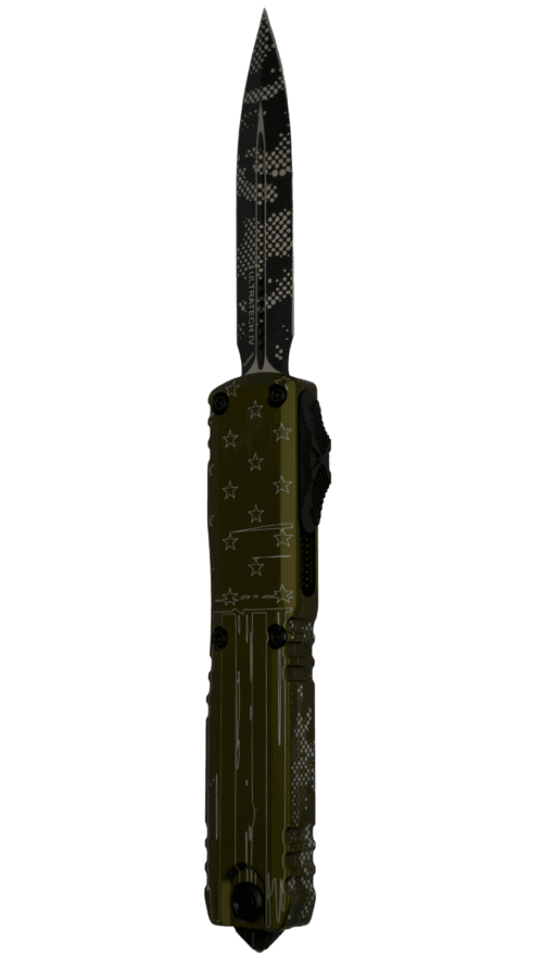 Microtech Knives | Ultratech® D/E Gen IV | OD Green Hero | Standard | 11224-1 ODHR