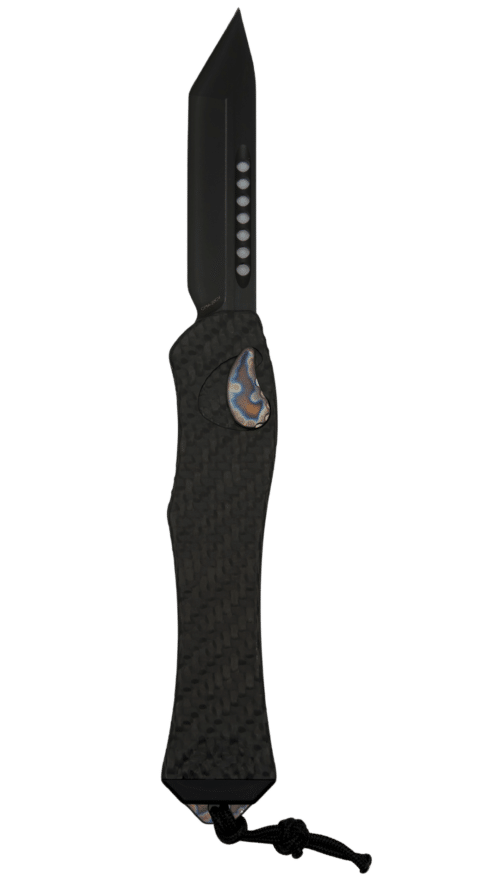 Heretic Hydra V.4 | Tanto DLC | CPM 20CV | Carbon Fiber / Flamed Titanium | H406-6A-CF/FTI