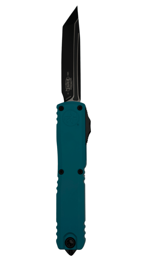 Microtech Ultratech® T/E Gen IV | Cyan | Standard | 11234-1 CN